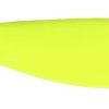 Blue Water Candy 9 in. Shad - 2 Pack Chartreuse