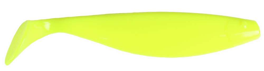 Blue Water Candy 9 in. Shad - 2 Pack Chartreuse