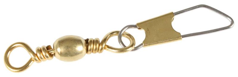 Blue Water Candy Brass Swivels - 3/0 - 10 Pack