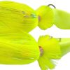 Blue Water Candy Loaded Tandem Parachute Rig - 32 oz. X 8oz. Chartreuse