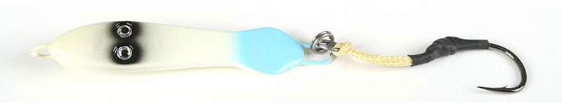 Blue Water Candy Roscoe Rigged Lure 4oz Glow Blue - 750 Glow Blue