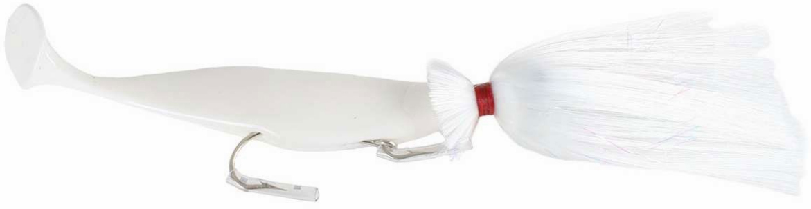 Blue Water Candy Spire w/ 9 in. Shad - 6 oz. White