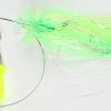 Bluewater Candy 34566 Dead Bait Rig w/ Skirt - Green/Chart Hot Shot