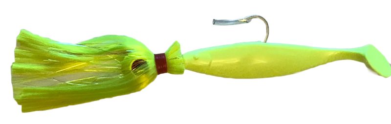 Bluewater Candy Mojo Loaded Lure - 16oz - Chartreuse