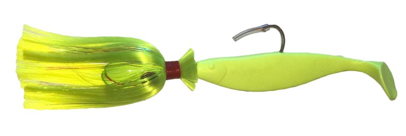 Bluewater Candy Mojo Swinging Gus Loaded Lure - 20oz - Chartreuse