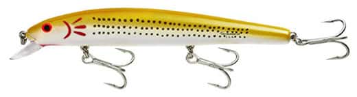 Bomber BSW16A Heavy Duty Long A Lure PYRG Pearl/Yellow - BSW16A PYRG Pearl/Yellow