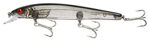 Bomber BSW16A Heavy Duty Long A Lure XSI Silver Flash/Black Back - BSW16A XSI Silver Flash/Black Back