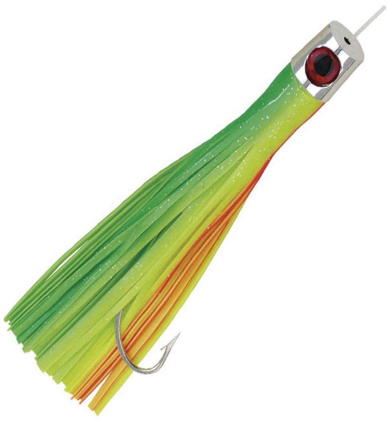 Boone All Eye Rigged Trolling Lure Chartreuse/Bright Green - 60 Chartreuse/Bright Green