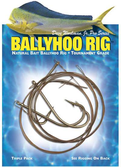 Boone Ballyhoo Rig 8/0 Hook 3pk