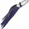 Boone Chrome Jets with Foil 3oz 7in Black, Purple Belly - 22 Black, Purple Belly