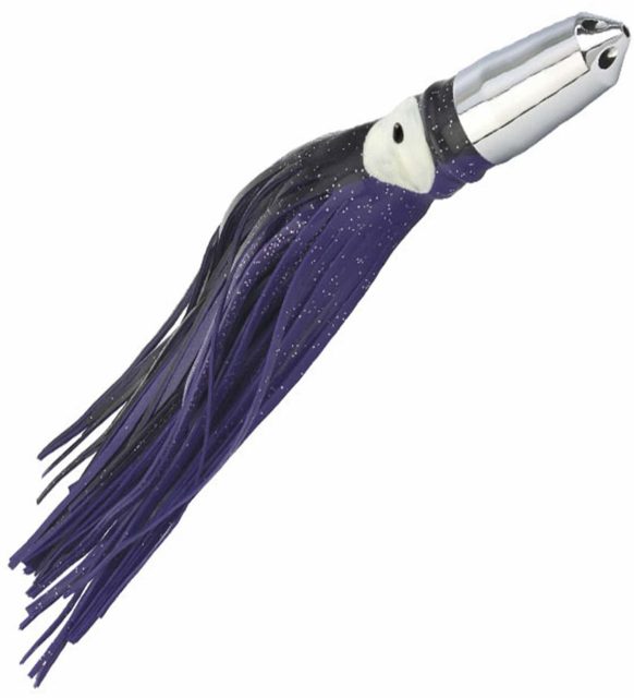 Boone Chrome Jets with Foil 3oz 7in Black, Purple Belly - 22 Black, Purple Belly