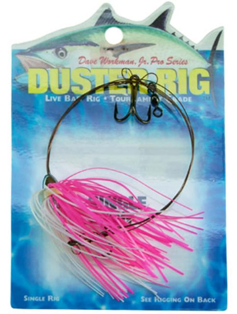 Boone Duster Trolling Rig 123 Pink/White - 01-Duster 123 Pink/White