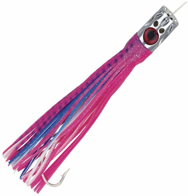 Boone Gatlin Jet Rigged 2-3/4oz 7in Pink/Blue Spots - 63 Pink/Blue Spots