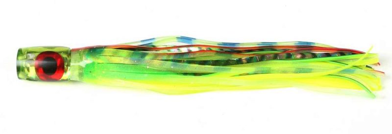 Boone Little Mac Jet Lure Black/Rainbow/Blue