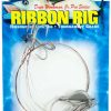 Boone Ribbon Rig 1pk - 3/0 Single Hook, 3 #4 Treble Hooks - 00614