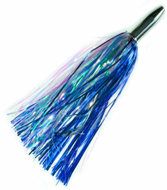 Boone Turbo Hammer Rigged 5-1/2in Blue/Silver - 18 Blue/Silver