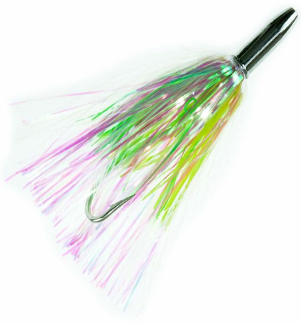 Boone Turbo Hammer Rigged 5-1/2in Pearl/Chartreuse - 18 Pearl/Chartreuse