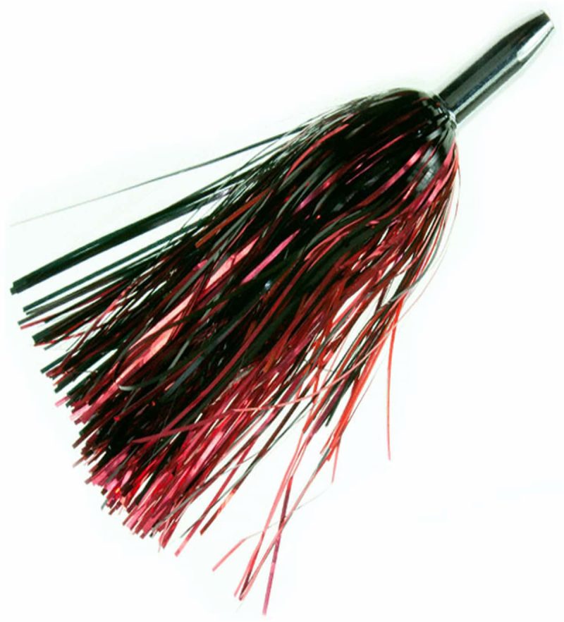 Boone Turbo Hammer Rigged 5-1/2in Red/Black - 18 Red/Black