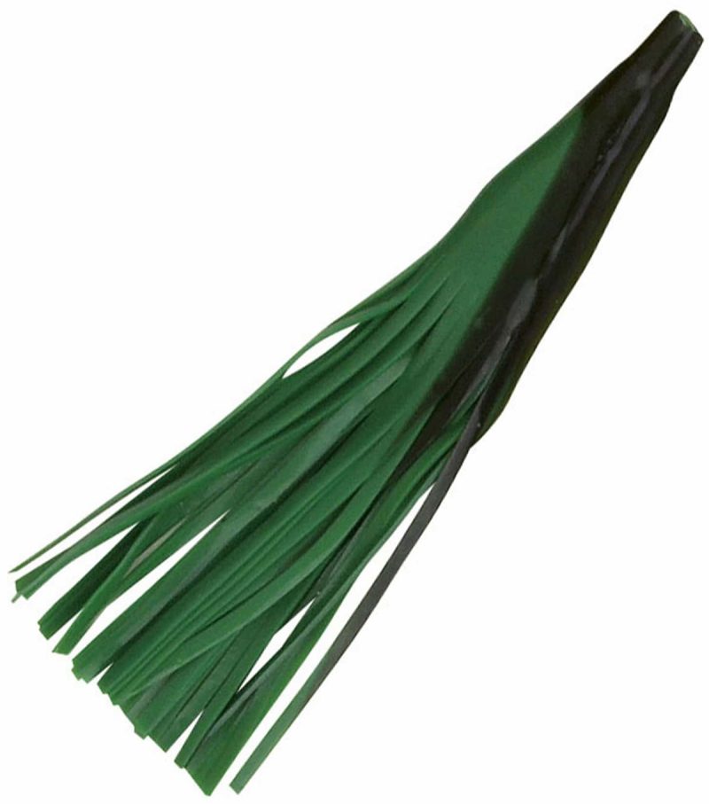 Boone Weber Double Skirt Tuna Tails 5-1/2in 2pk 49 Green/Black - 56 49 Green/Black