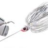 Booyah BYB14 Buzz 1/4oz Bait 605 Pearl White/Snow White Shd - BYB14 605 Pearl White/Snow White Shd