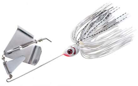 Booyah BYB14 Buzz 1/4oz Bait 605 Pearl White/Snow White Shd - BYB14 605 Pearl White/Snow White Shd