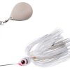 Booyah BYBC38 Single Colorado Blade Spinnerbait 3/8oz 615 Snow White - BYBC38 615 Snow White