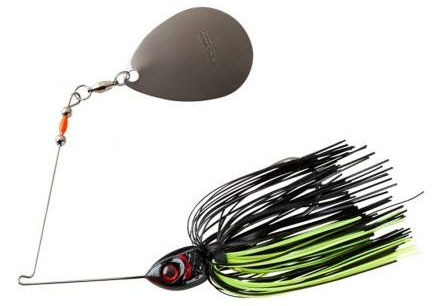 Booyah Moon Talker - 1/2oz - Black/Black/Chartreuse