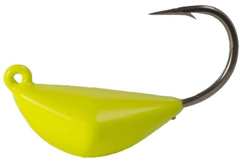 Bottom Sweeper Jig - 3/4oz - 1/0 Hook - Chartreuse