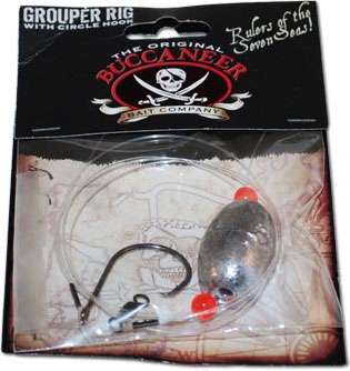 Buccaneer Grouper Pro Rigs with Circle Hook - 6/0 - 4 oz - B92026