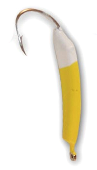 Buccaneer Wiggler Jig - 1/8oz - Yellow/White