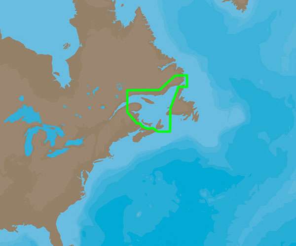 C-MAP 4D Gulf of St. Lawrence - NA-D936