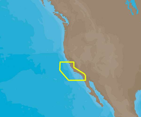 C-MAP 4D - NA-D952 San Diego to Santa Cruz