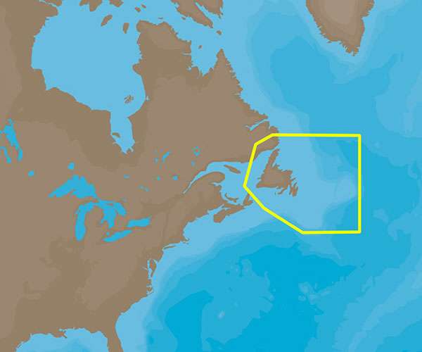 C-MAP 4D Newfoundland - NA-D937