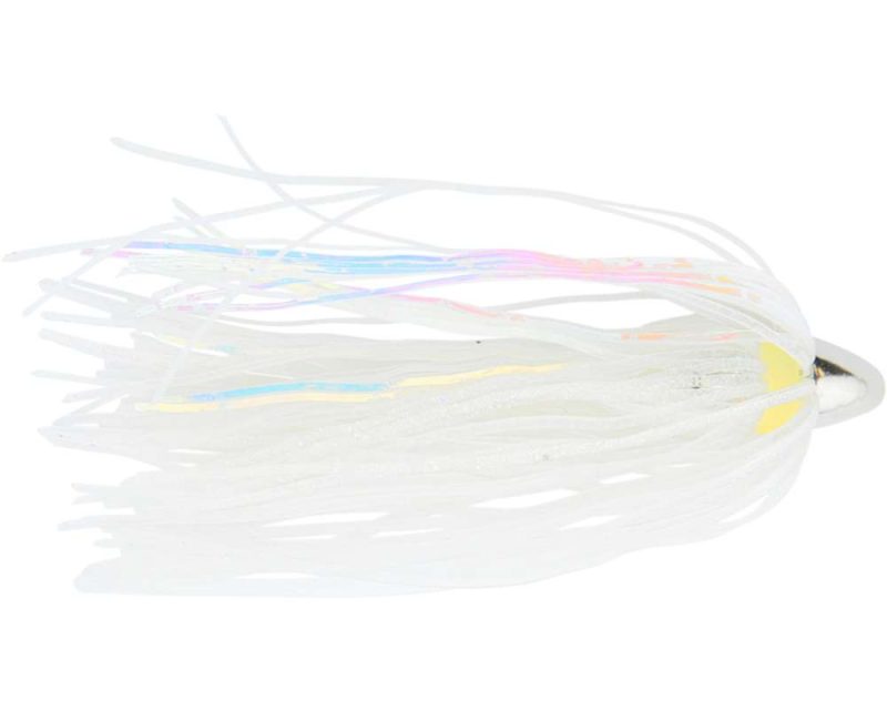 C & H King Buster Lures Clear Silver Fleck/Pearl Mylar - KB Clear Silver Fleck/Pearl Mylar