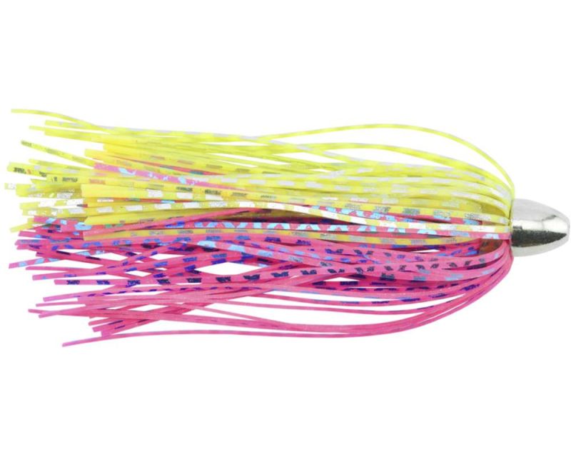 C & H King Buster Lures Hot Pink/Chartreuse/Silver Blue