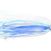 C & H King Buster Lures White/Blue Mylar