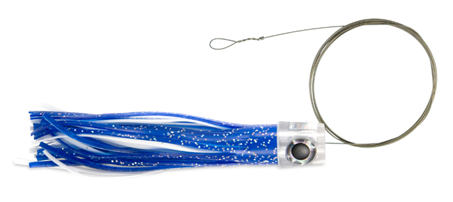 C & H Lil Stubby Ballyhoo Rig - Blue/White