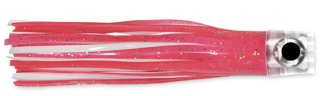 C & H Lil Stubby Lure - 5.5in - Pink/White