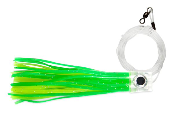 C & H Lil Stubby Mono Bait Rig - Green/Yellow