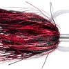 C & H Mini Turbo Slammer Lure - 5-1/2" w/ Mono Rig Black/Red - MTSM Black/Red