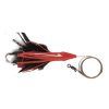 C & H No-Alibi Dolphin Delight Lure - Silver/Black/Red