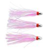 C & H Pearl Baby Lure - 1/8oz - Pink/Pearl Tinsel - 3 Pack