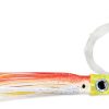 C & H Stubby-Bubbler Lures Ornge/White/Chart Mylar