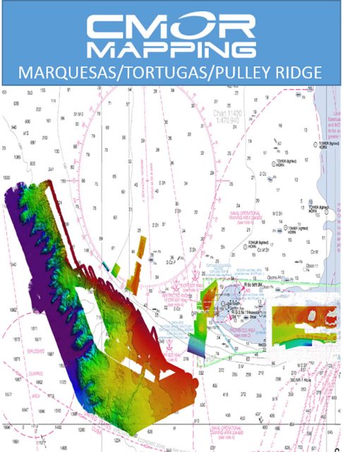 CMOR Mapping Marquesas, Tortugas, Pulley Ridge Mapping f/ Raymarine