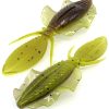 Chasebaits Flip Flop - 4.25in - Green Pumpkin Chartreuse