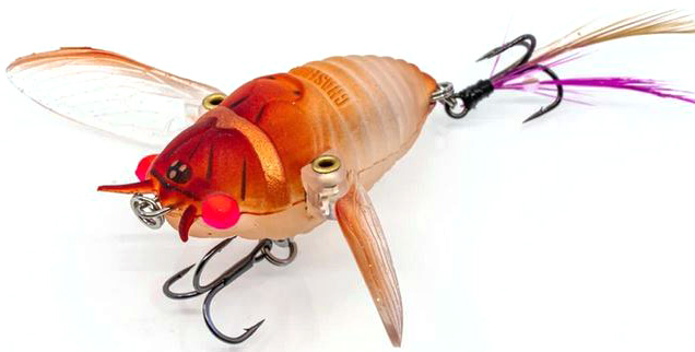 Chasebaits Ripple Cicada - 1.75in - Pink Stunner