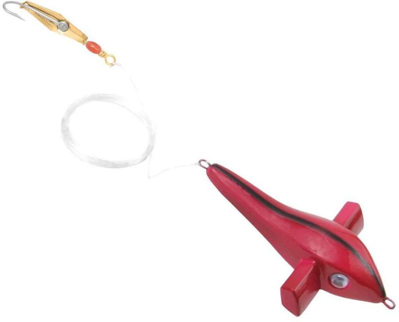 Clarkspoon Bird Rig - Red - #00 Gold Spoon