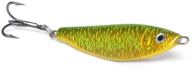 Clarkspoon Pogie Jig - 1-1/2oz - Green/Chartreuse