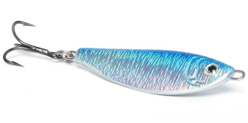 Clarkspoon Pogie Jig - 1oz - Blue/Silver