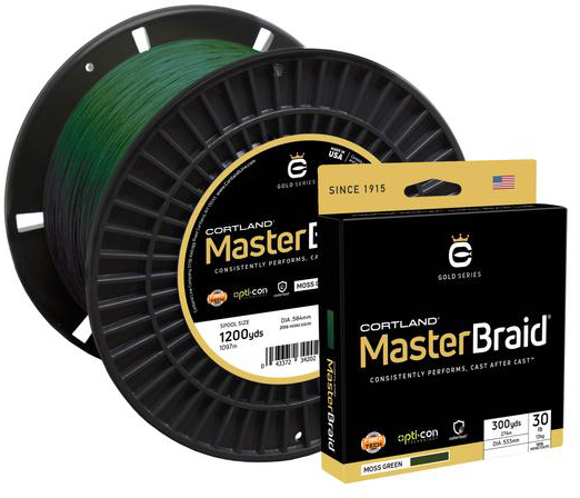 Cortland Master Braid Fishing Line - 10lb - 150yd - Green